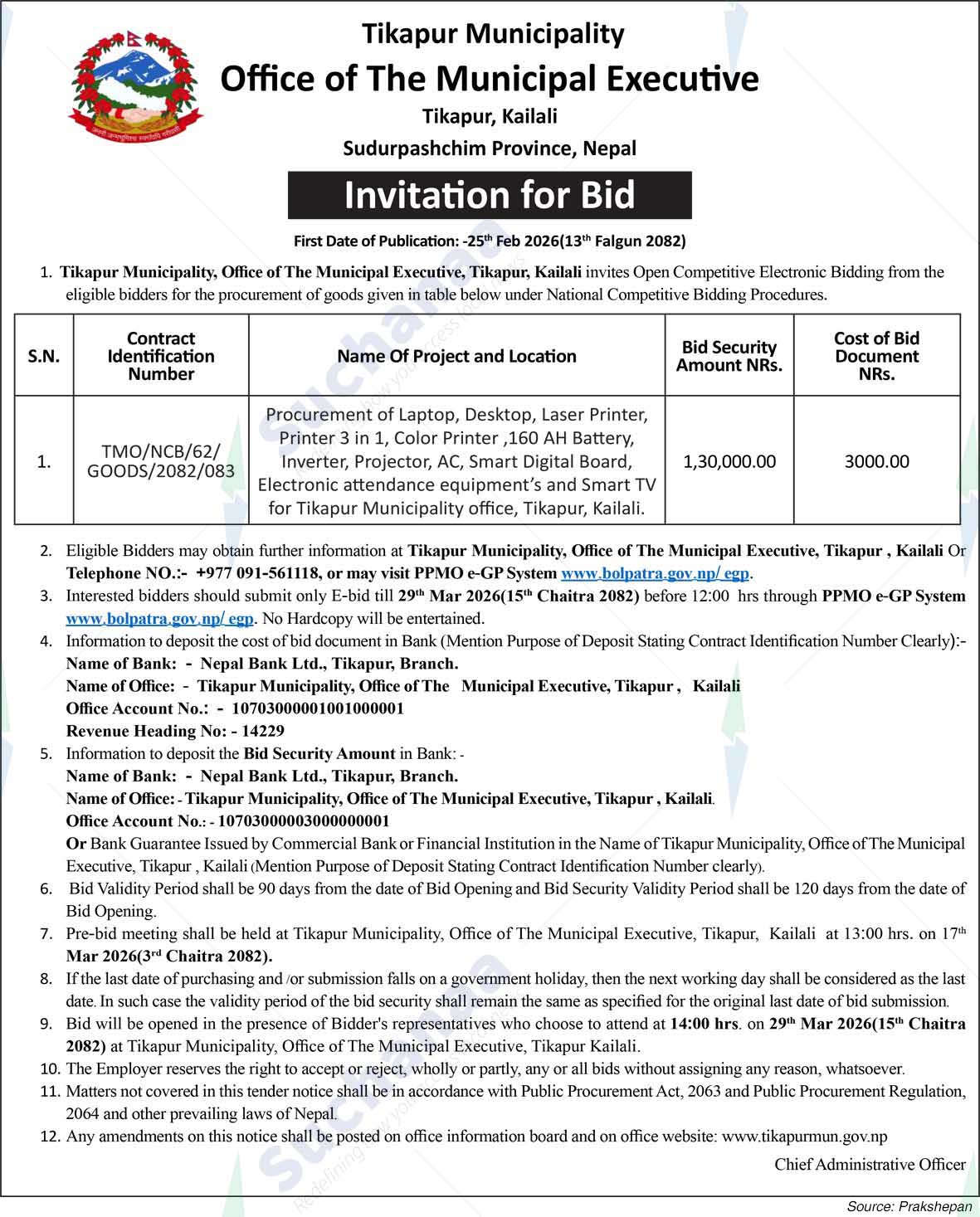 Tikapur Municipality