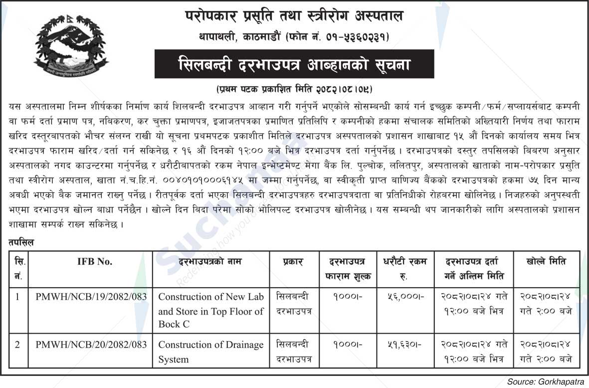 Paropakar Maternity and Women's Hospital