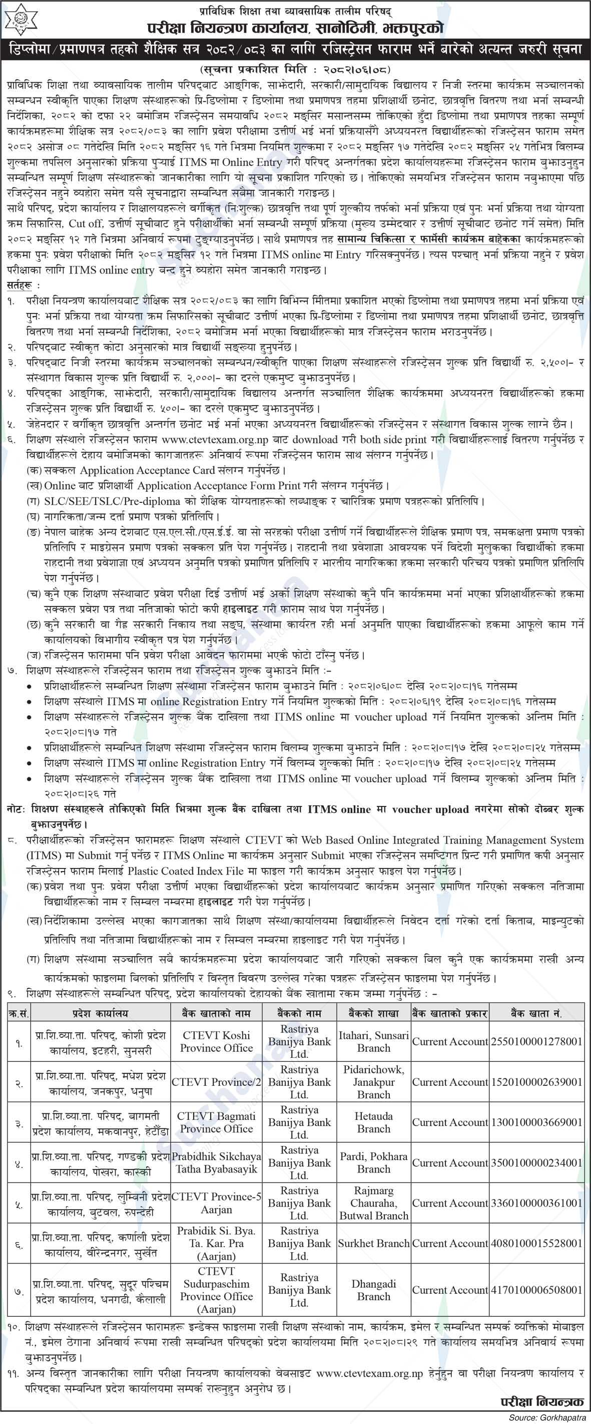 Council for Technical Education and Vocational Training (CTEVT)