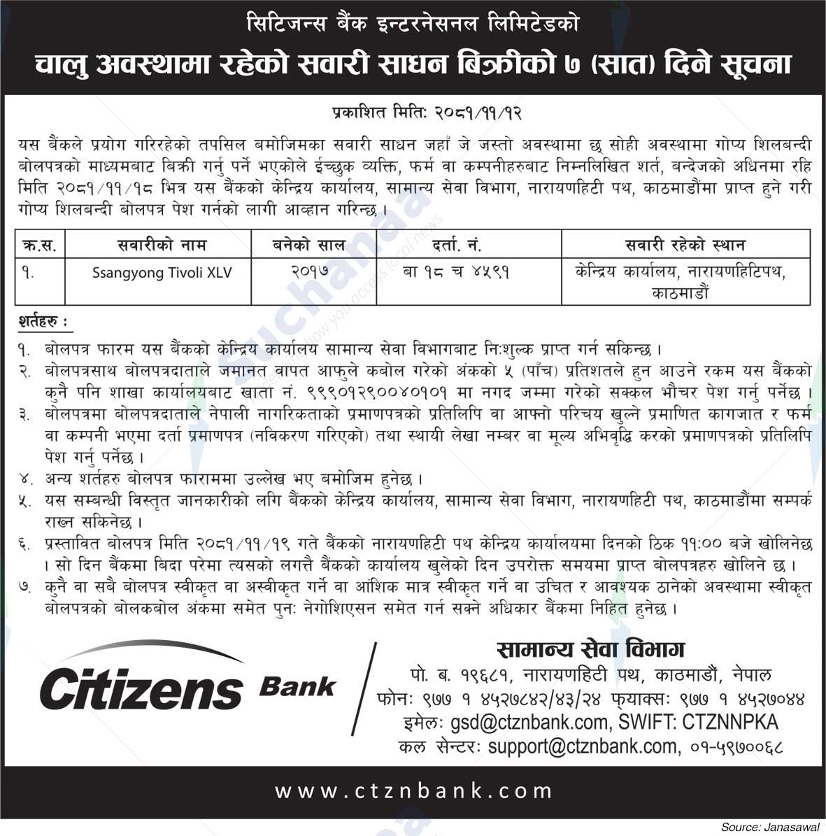 Citizens Bank International Limited