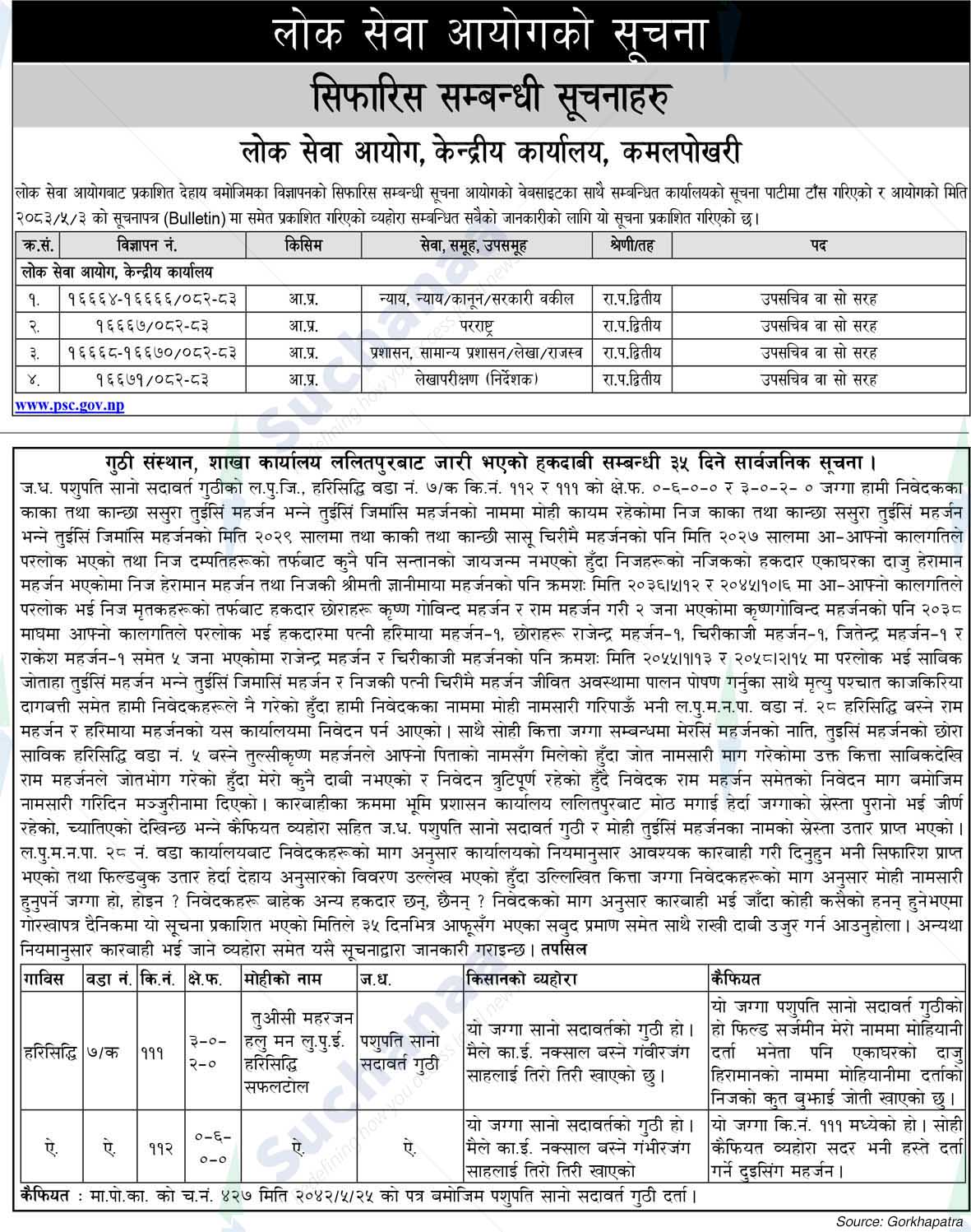 Public Service Commission