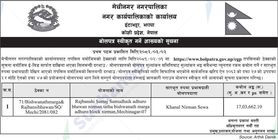 Mechinagar Municipality