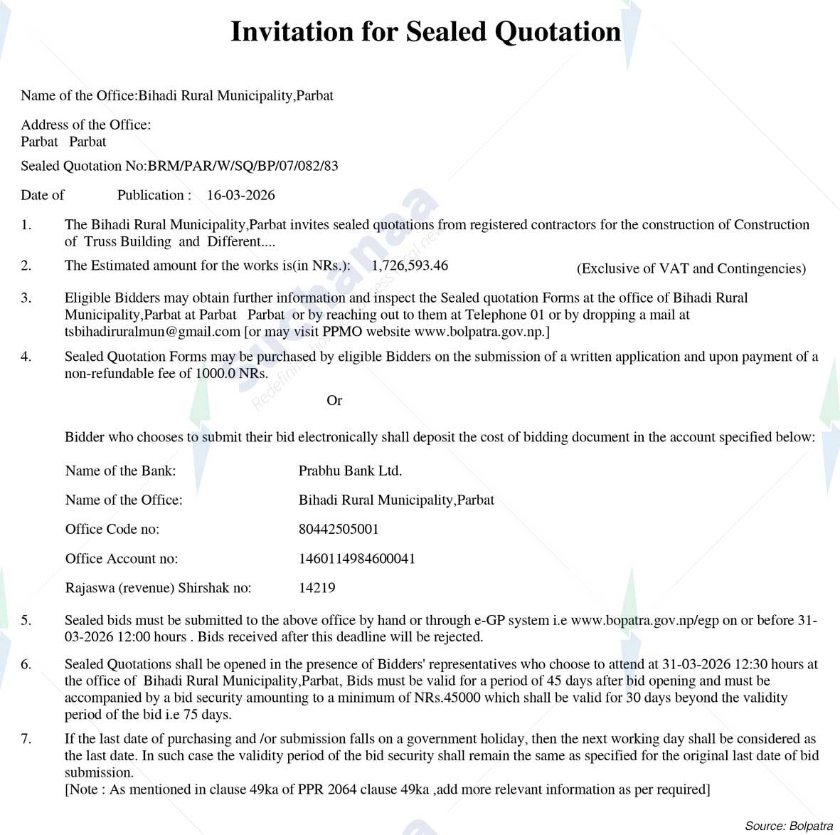 Bihadi Rural Municipality