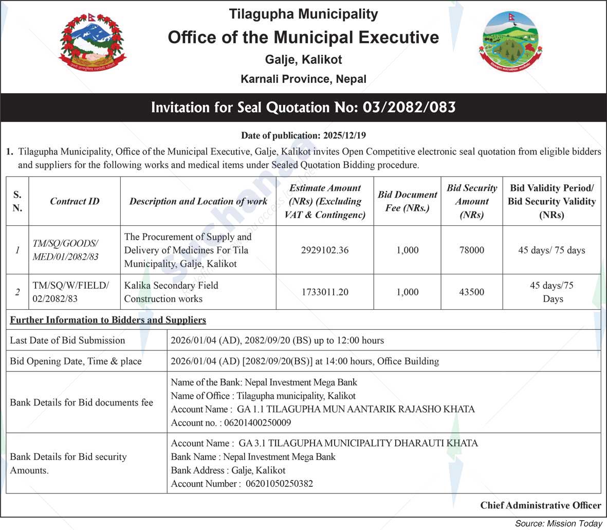 Tilagufa Municipality