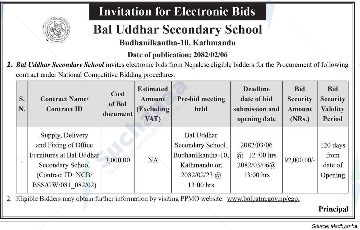 Bal Uddhar Secondary School