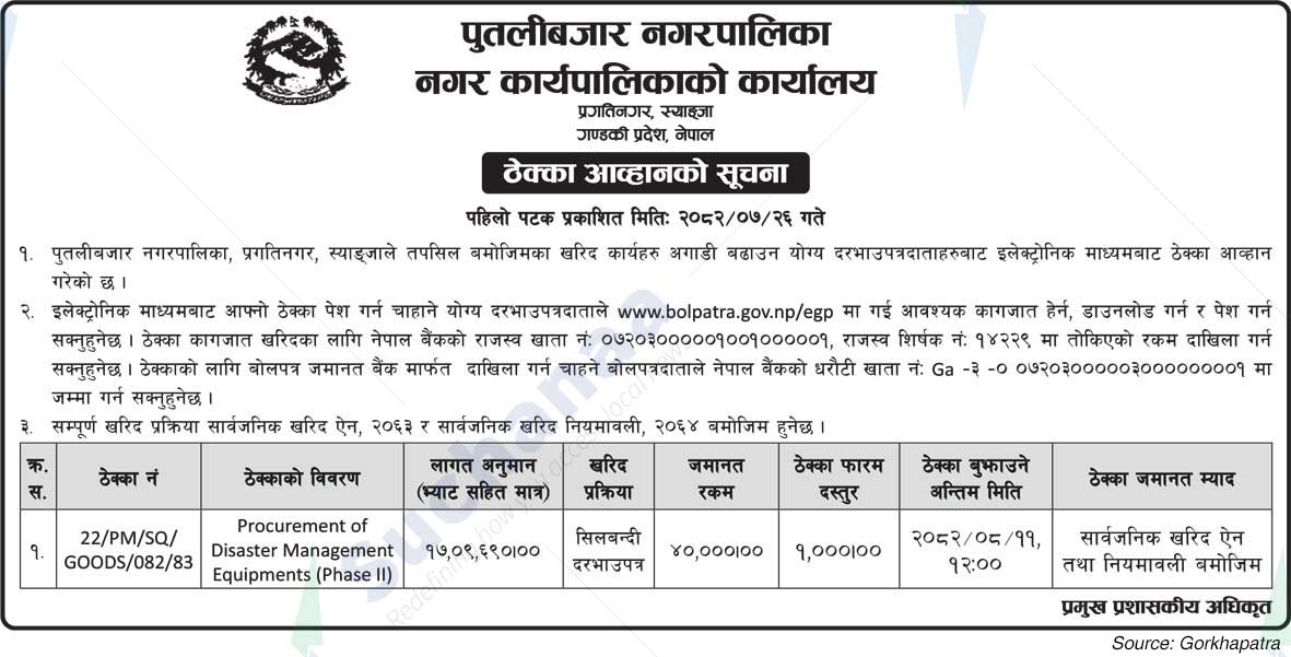 Putalibazar Municipality
