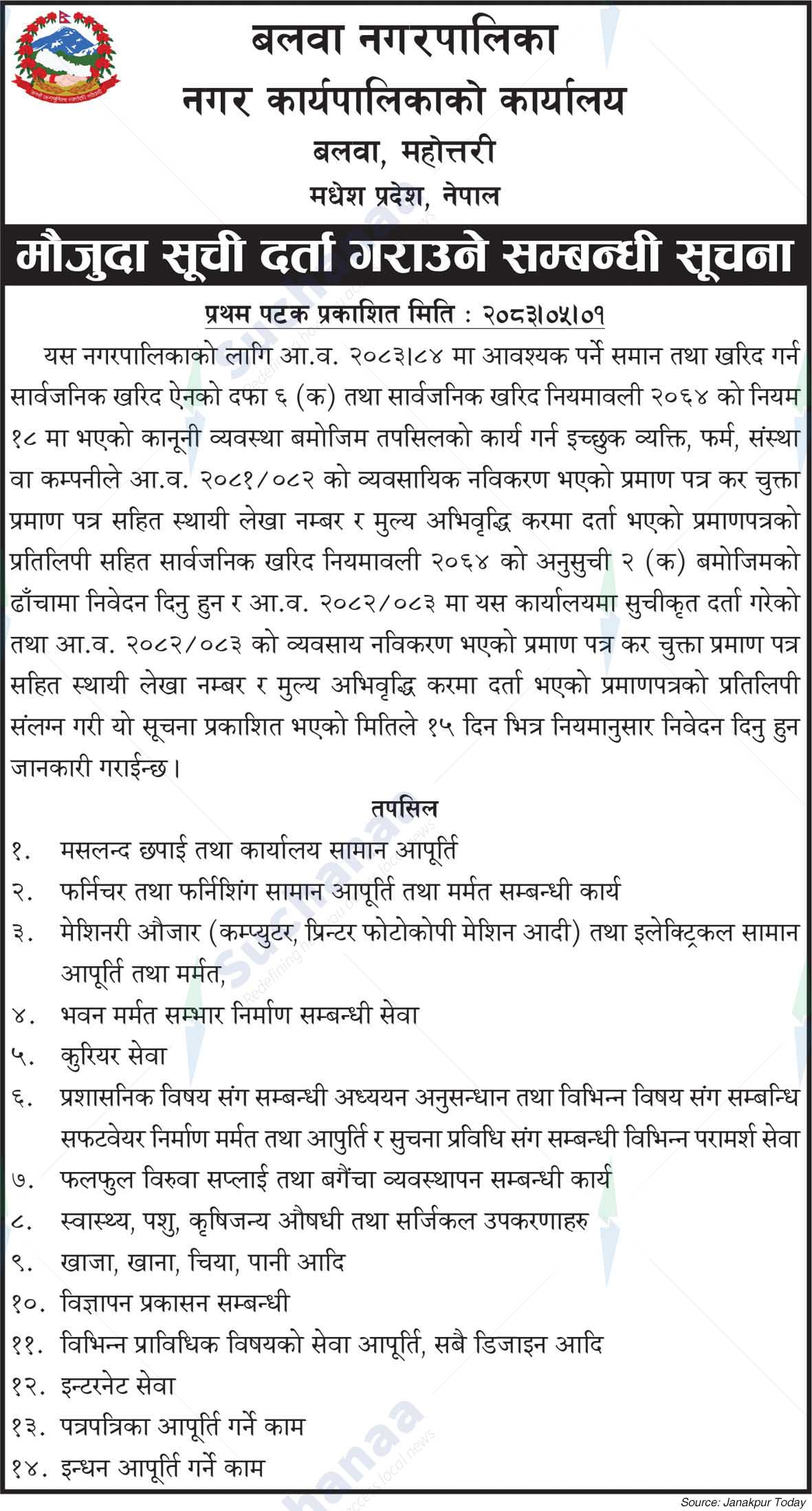 Balwa Municipality