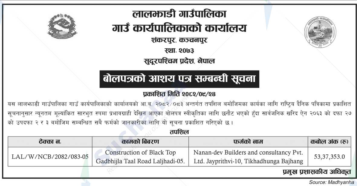 Laljhadi Rural Municipality