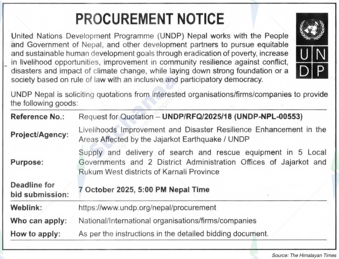 United Nations Development Programme (UNDP)