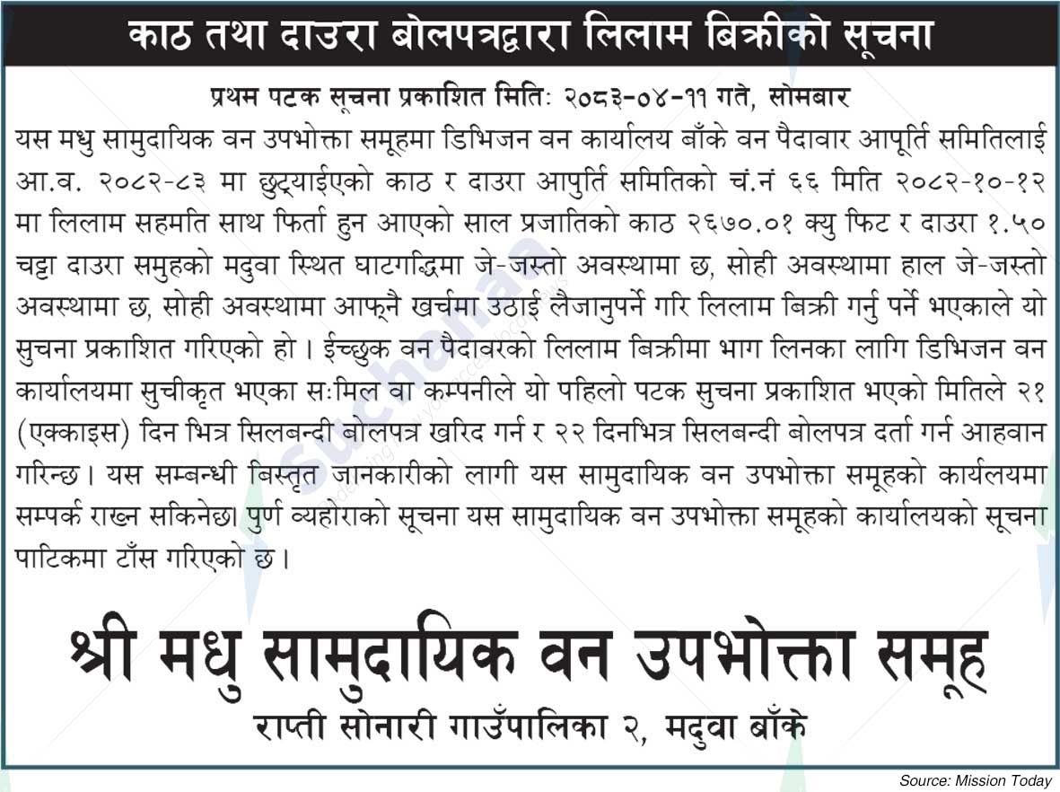 Shree Madhu Saa.Wa.Wo.Sa.