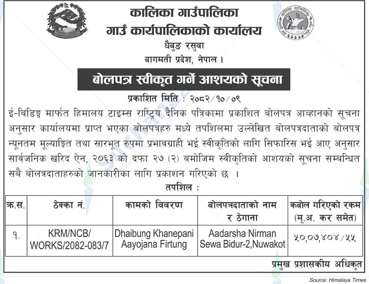 Kalika Rural Municipality