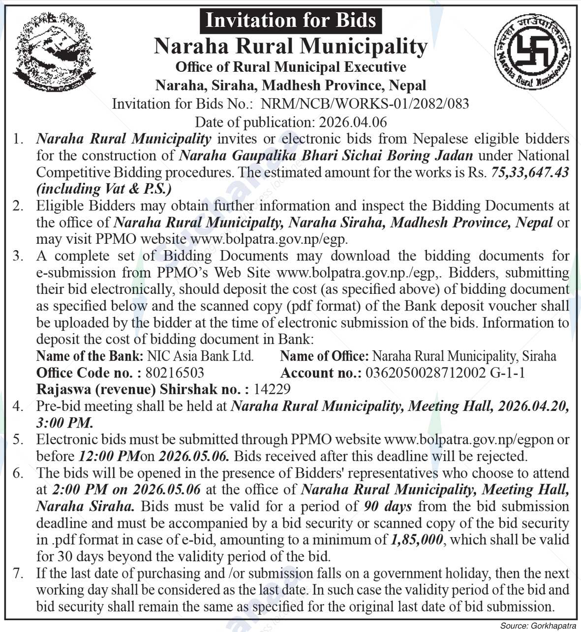 Naraha Rural Municipality