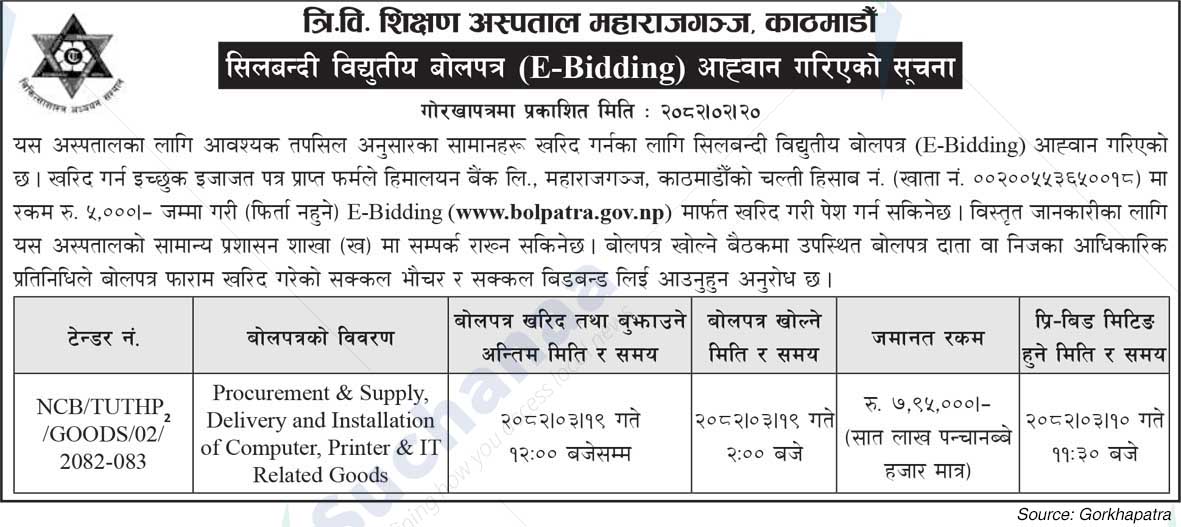 Tribhuvan University Teaching Hospital