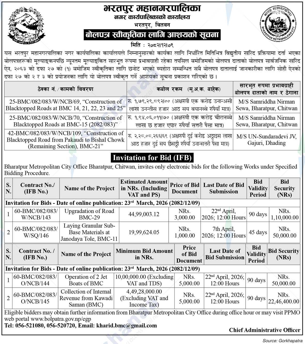 Bharatpur Metropolitan City