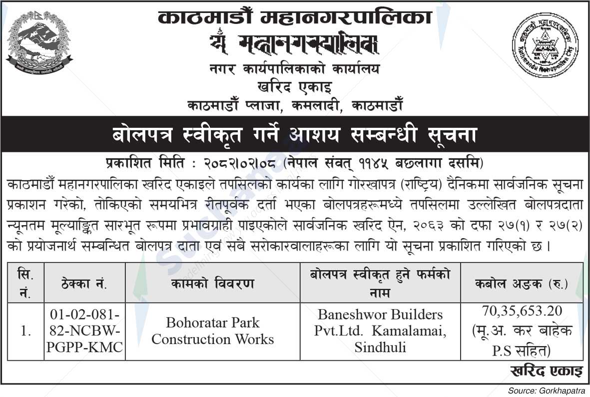 Kathmandu Metropolitan City