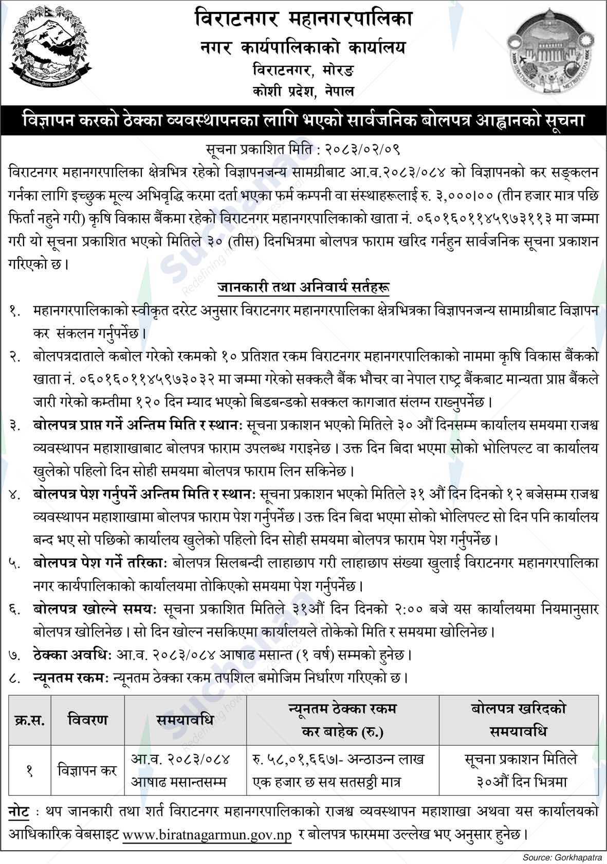 Biratnagar Metropolitan City