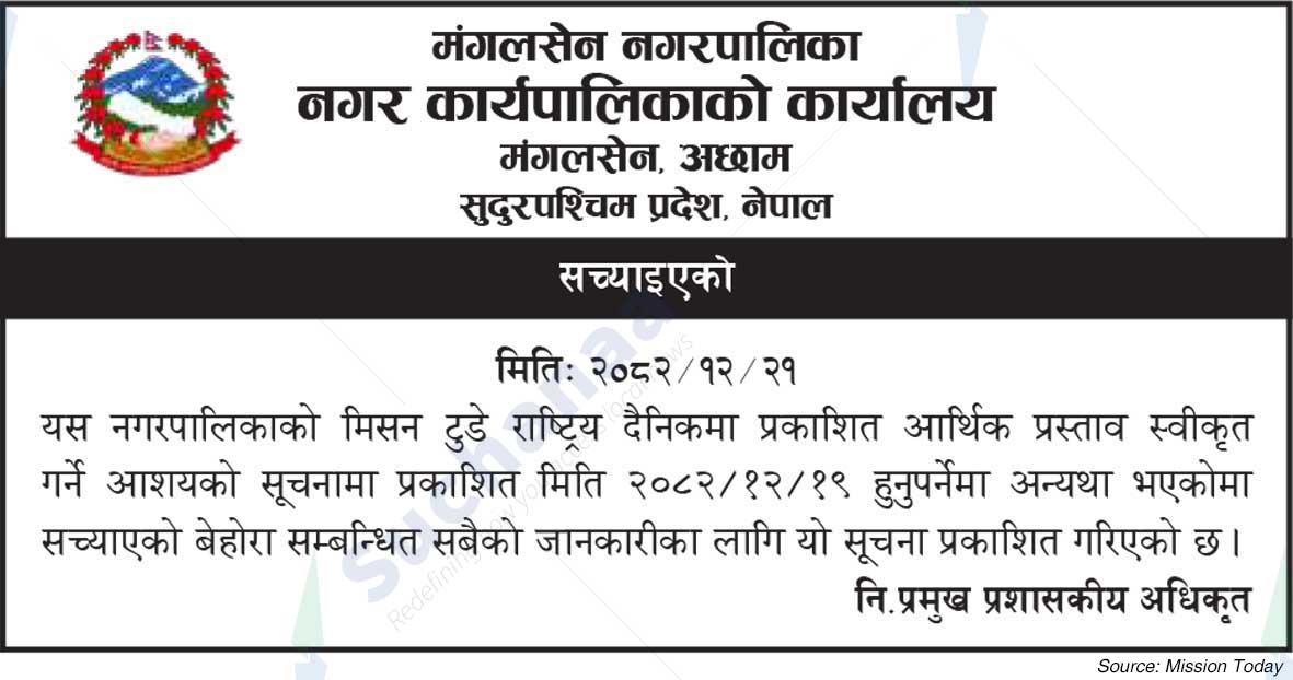 Mangalsen Municipality