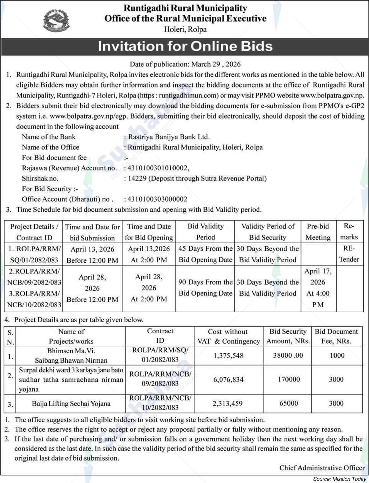 Runtigadhi Rural Municipality