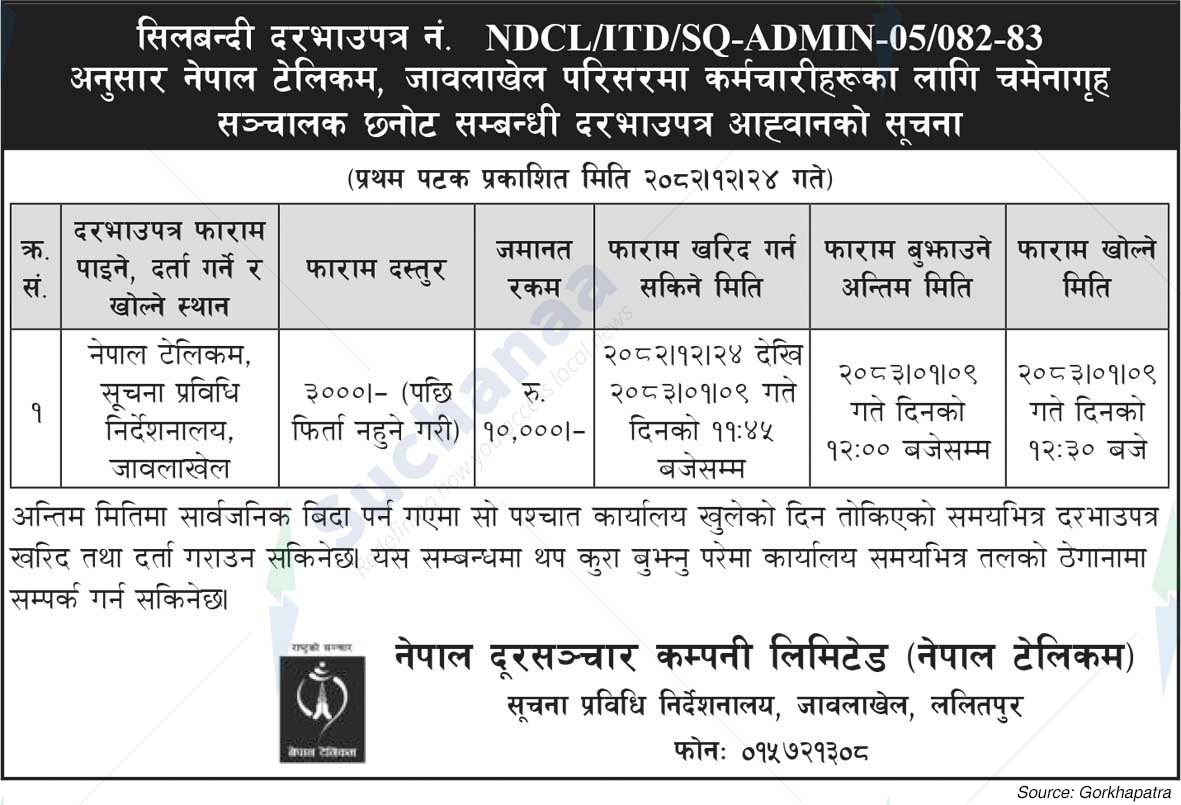 Nepal Doorsanchar Company Limited (NTC)
