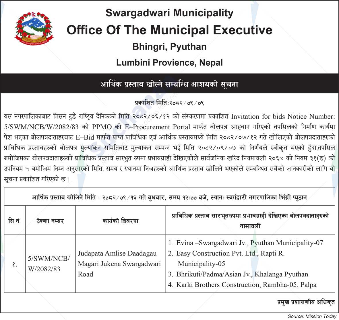 Swargadwari Municipality