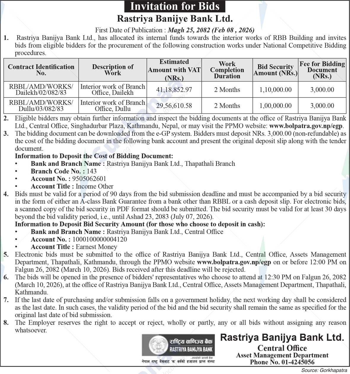 Rastriya Banijya Bank Ltd.