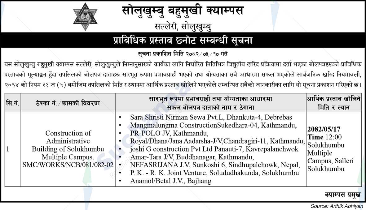Solukhumbu Multiple Campus