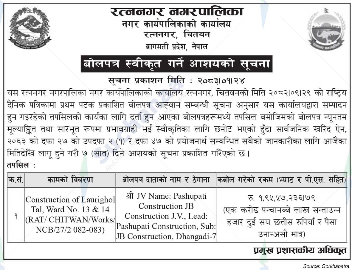 Ratnanagar Municipality