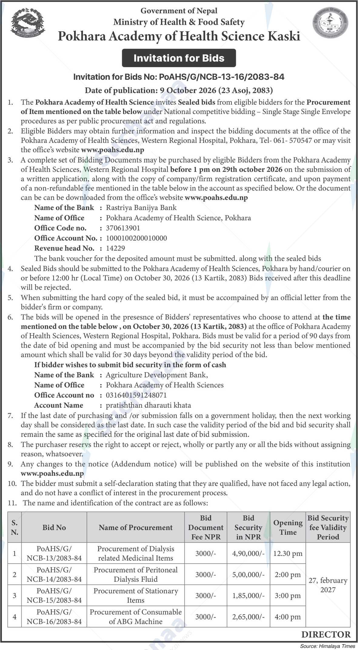 Pokhara Academy of Health Sciences