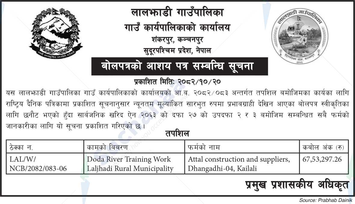 Laljhadi Rural Municipality