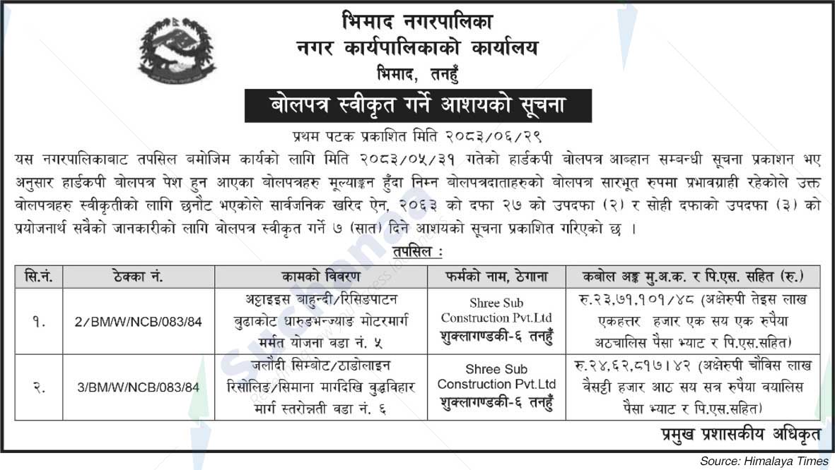 Bhimad Municipality