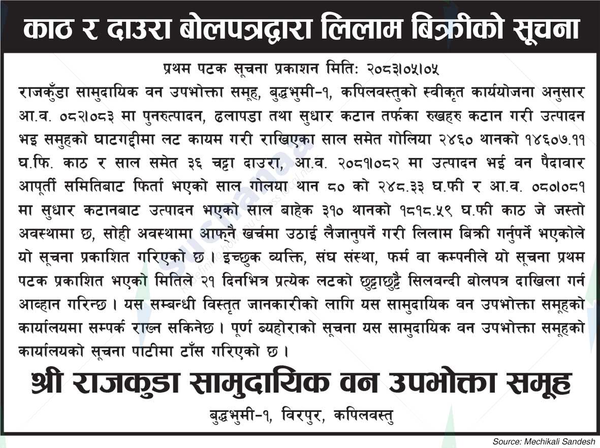 Shree Rajkuda Saa.Wa.Wo.Sa.