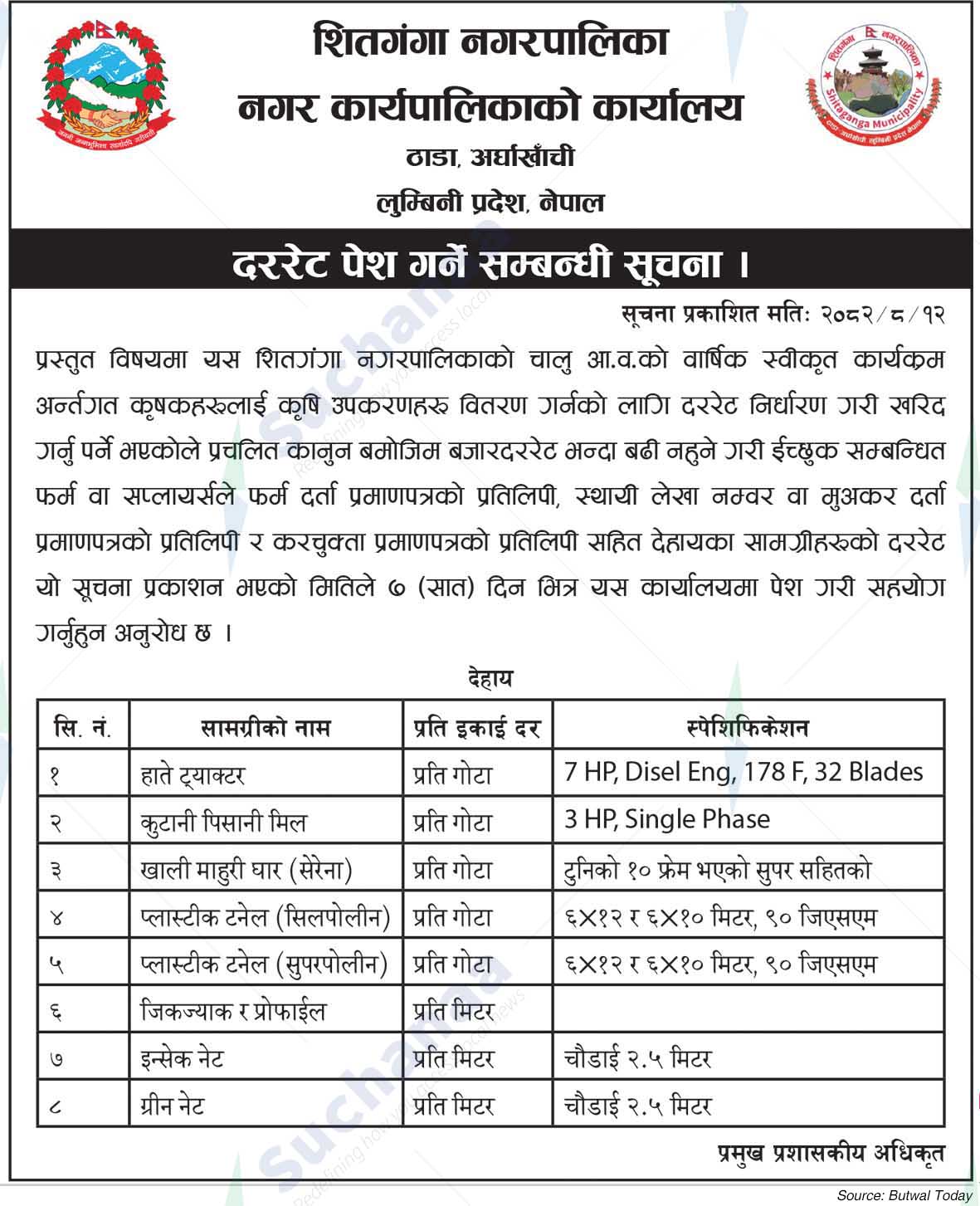 Shitaganga Municipality