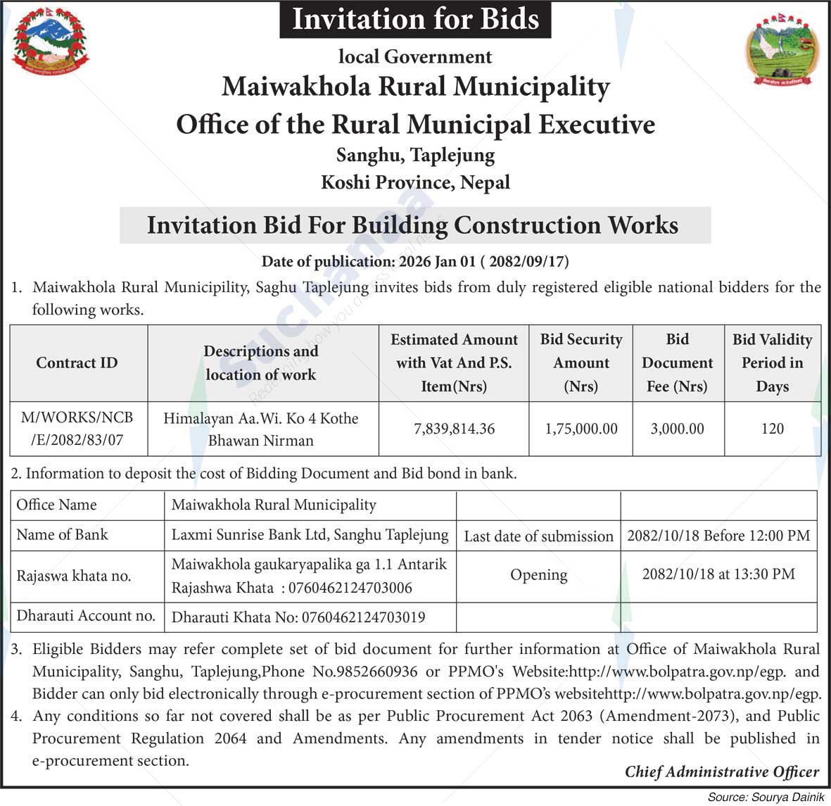 Maiwakhola Rural Municipality