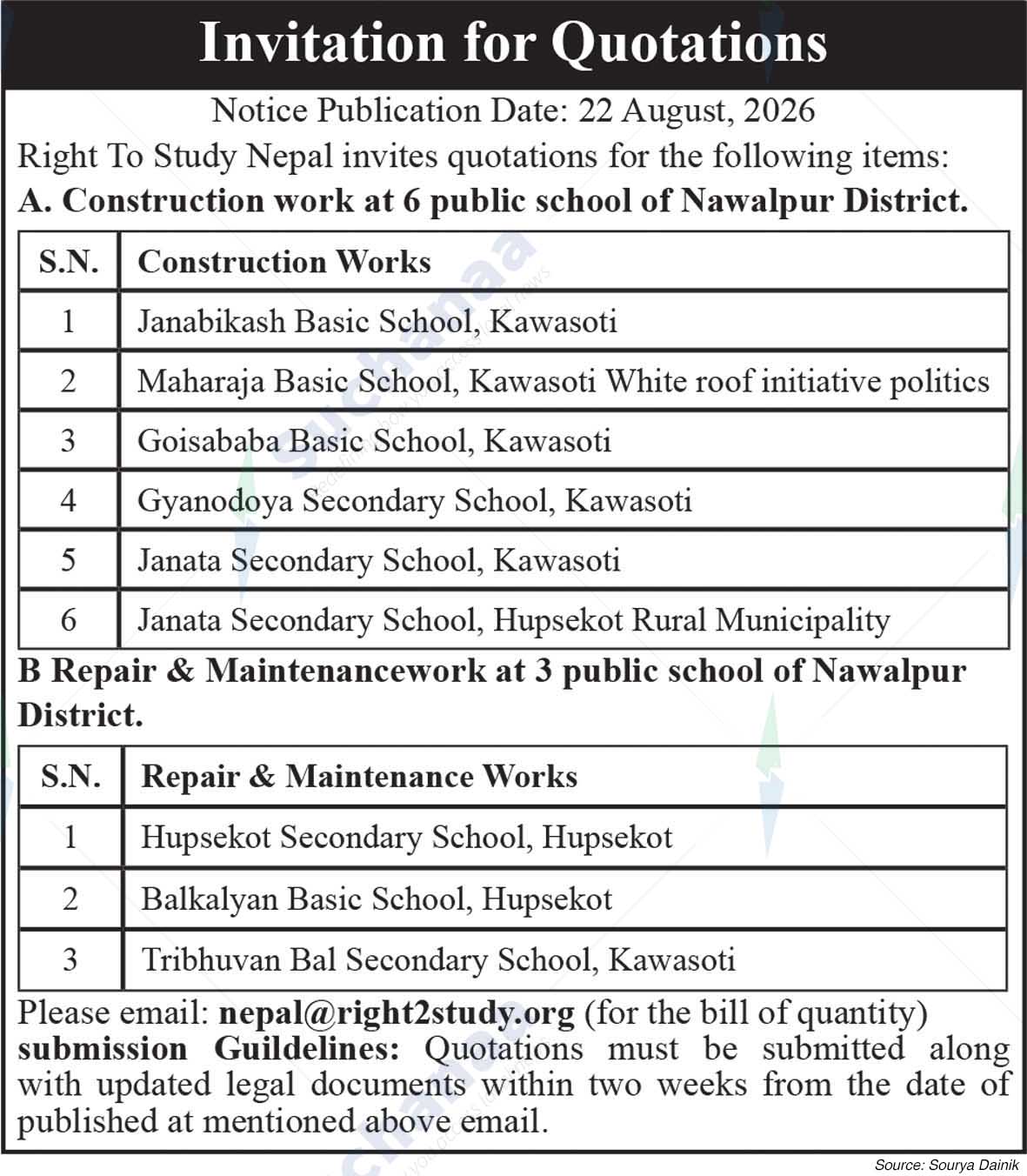 Right2Study Nepal