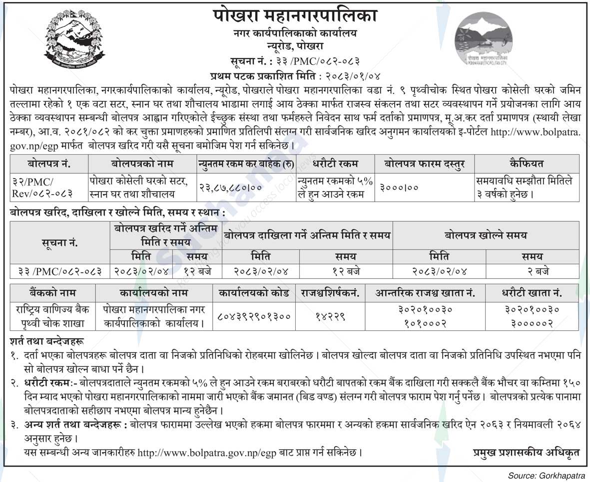Pokhara Metropolitan CIty