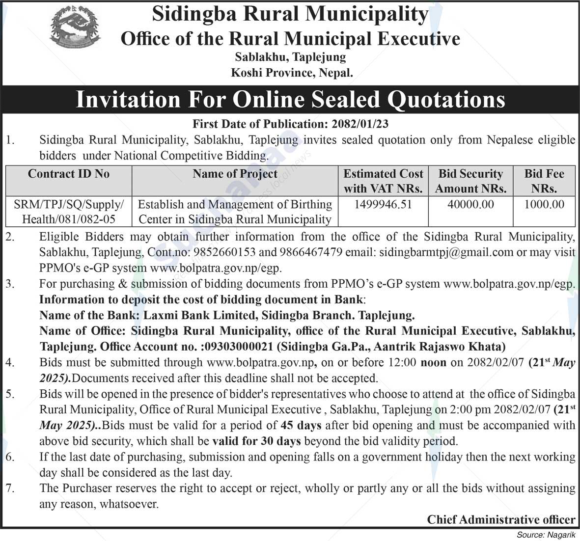 Sidingba Rural Municipality