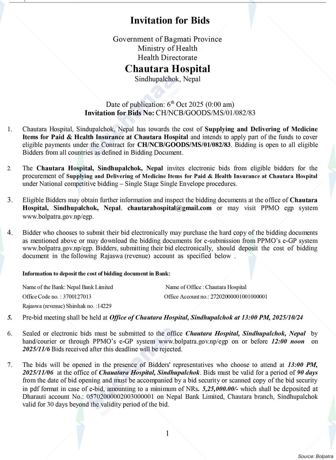 Chautara Hospital