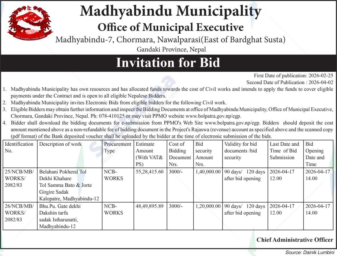 Madhyabindu Municipality