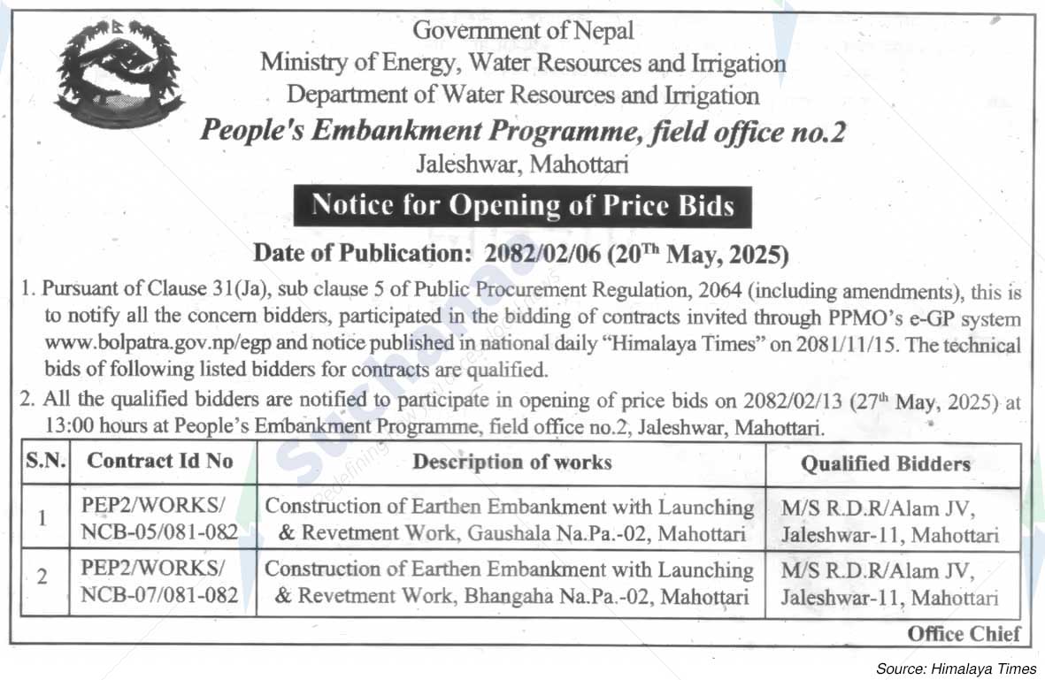 People's Embankment Programme, Field Office No.2