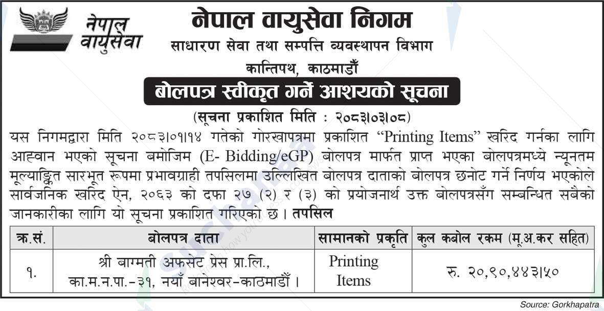 Nepal Airlines Corporation