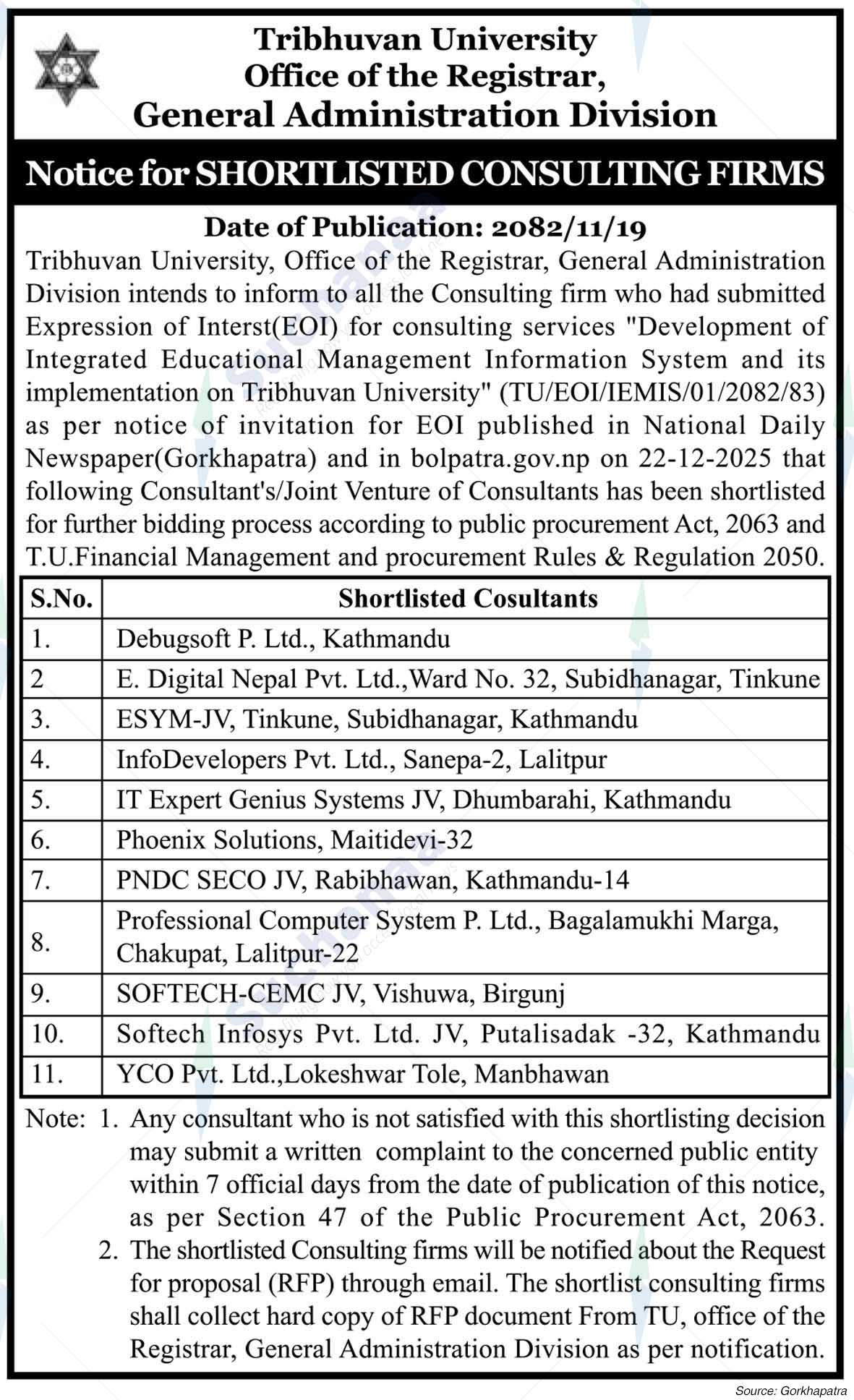 Tribhuvan University