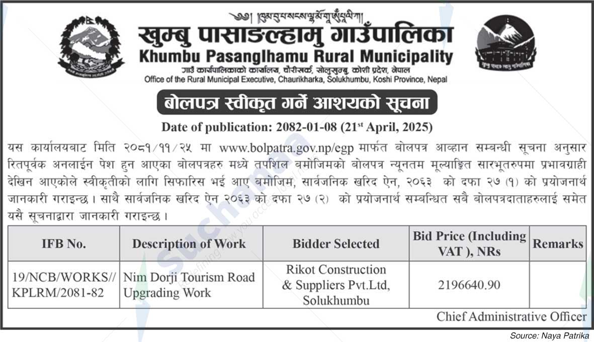 Khumbu Pasang Lhamu Rural Municipality