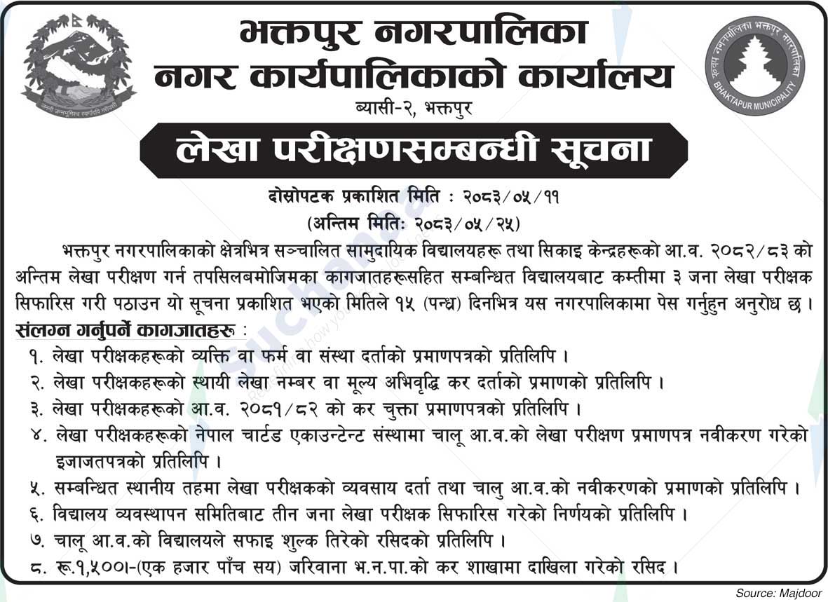 Bhaktapur Municipality