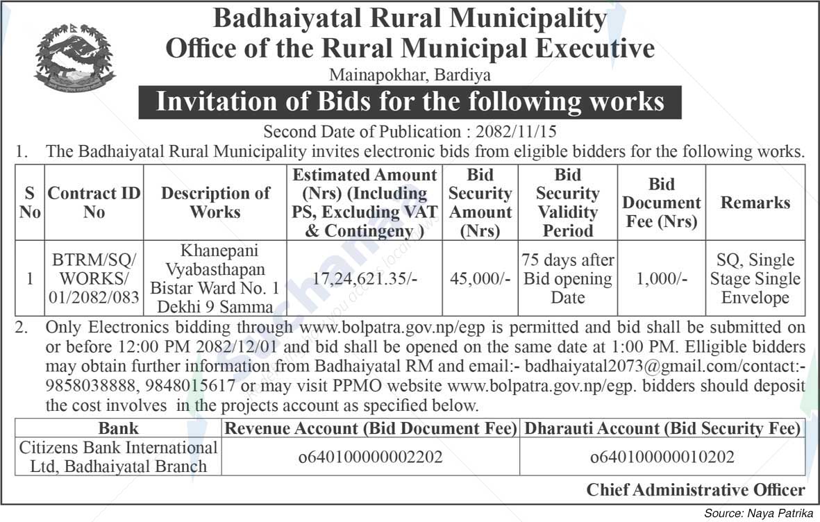 Badhaiyatal Rural Municipality
