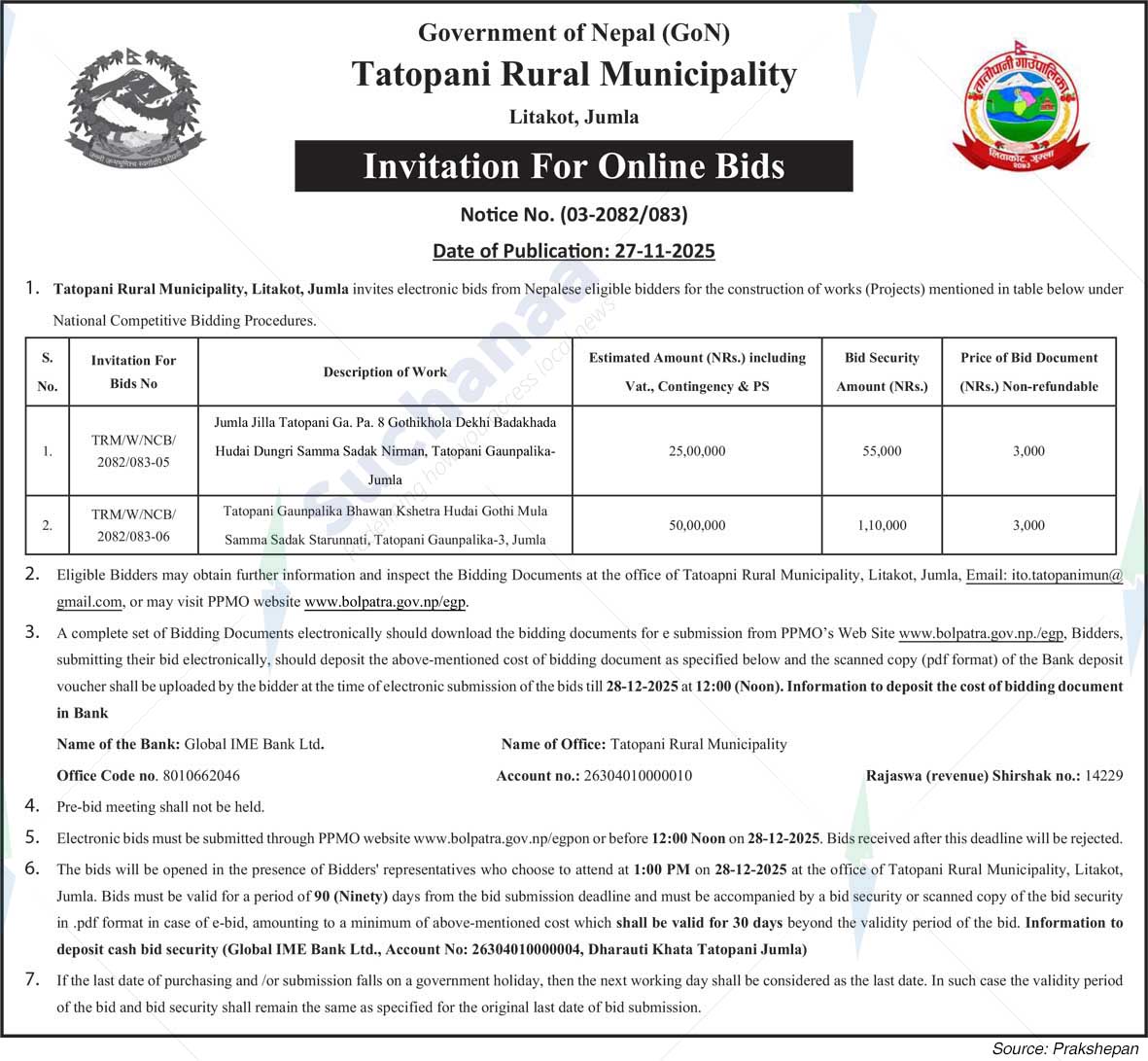 Tatopani Rural Municipality