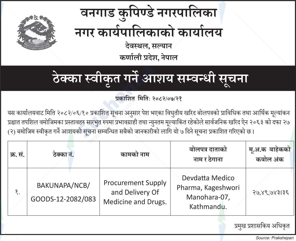 Bangad Kupinde Municipality