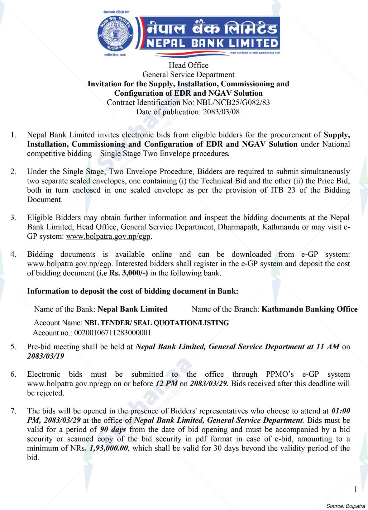 Nepal Bank Limited