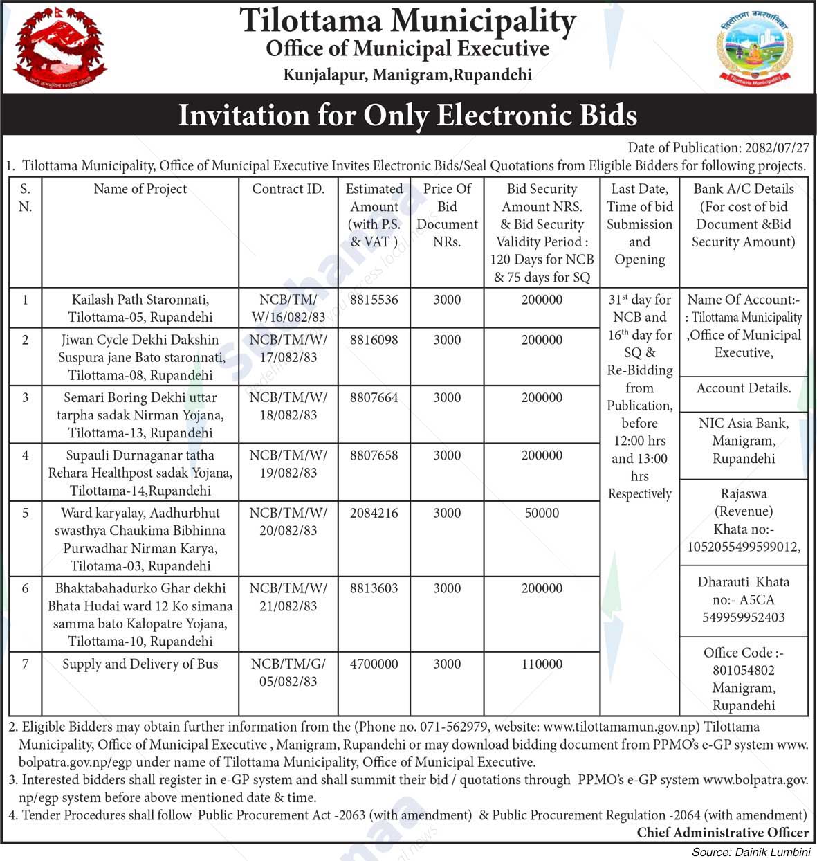 Tilottama Municipality