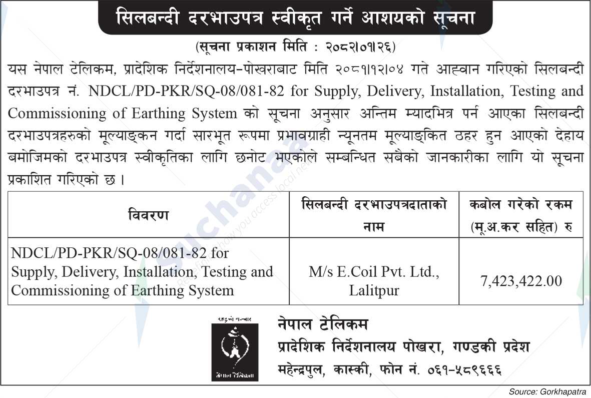 Nepal Doorsanchar Company Limited (NTC)