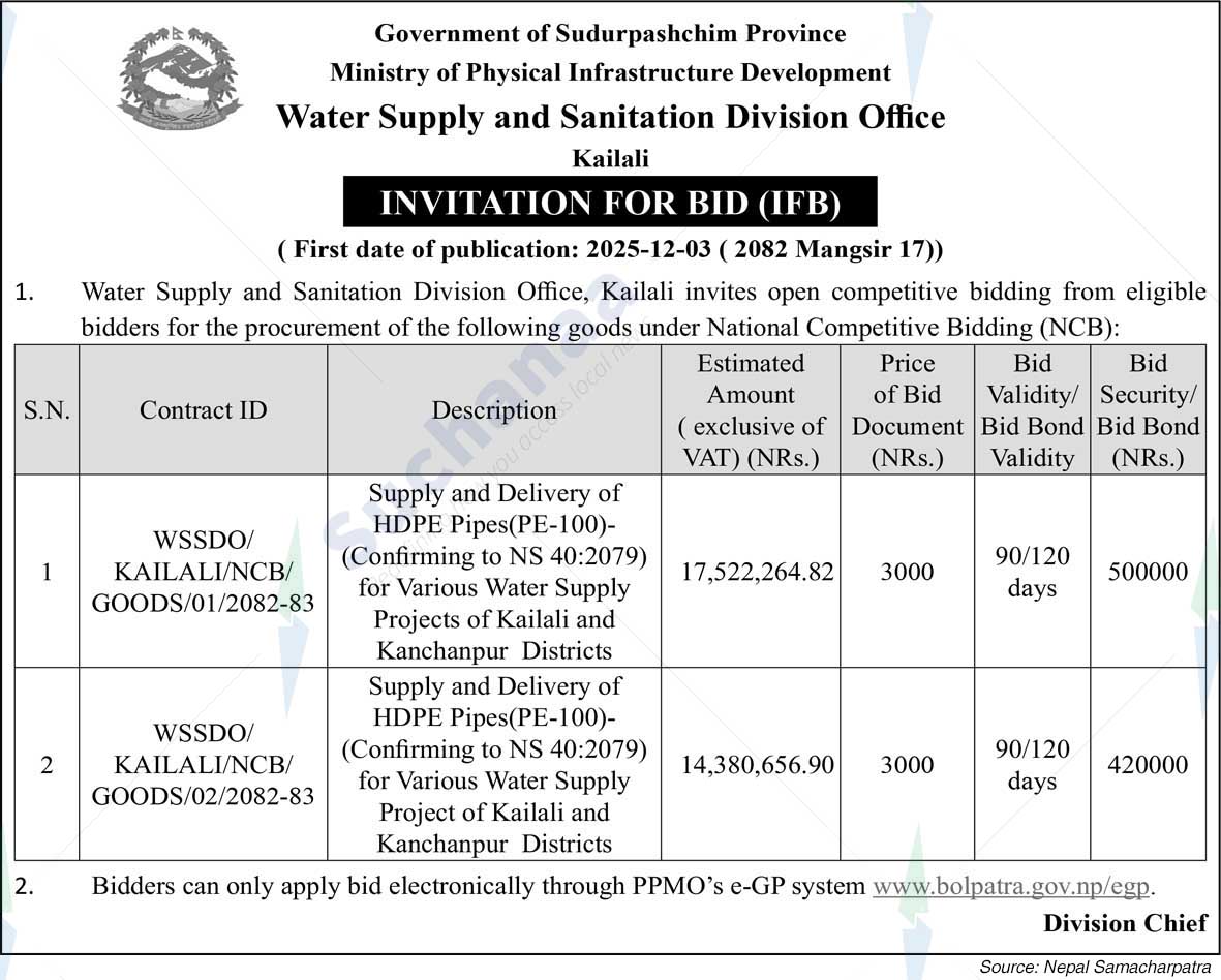 Water Supply and Sanitation Division Office, Kailali